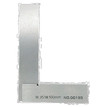 (Direct mail from Japan) Niigataseiki pedestal type square ruler 100mm JIS1 level AA-