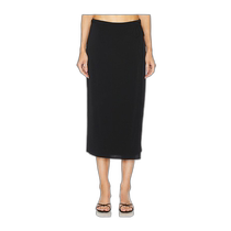 Hong Kong direct mail trendy luxury VINCE womens mid-length knotted collar wrap skirt V062984508