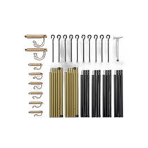 日本直邮LOGOS 防水布杆和钉子套装适用于 Rectatarp 71909001