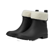 Hong Kong direct mail trendy luxury kamik womens Abigail Lo rain boots black black comfortable and fashionable