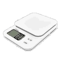 (Direct mail from Japan) Dolico digital scale white 1kg 0 1g for cooking bread making