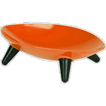 Pet Life Couture Sculptured Melamine Pet Bowl is dishwasher safe -