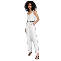 Hong Kong direct mail trendy luxury Iro womens Zalis jumpsuit IROOO42044 white white comfortable