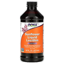 Hong Kong hair straightening NOW liquid sunflower lecithin 473ml