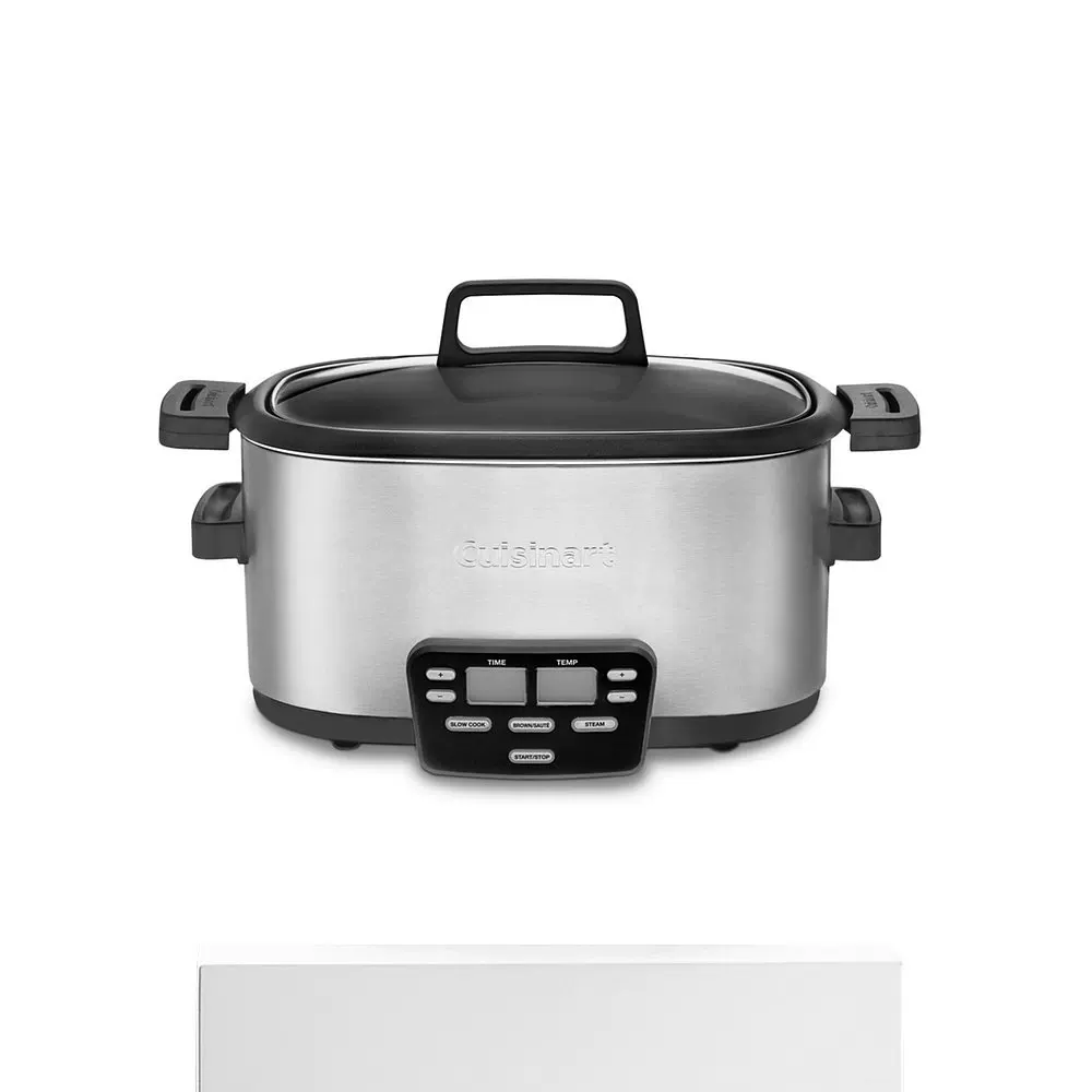 Cuisinart6 qt.центр мультиварка -Нержавеющая сталь 【