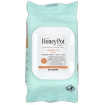 Direct mail from Hong Kong The Honey Pot Company Prebiotic Wet Wipes 30 pieces