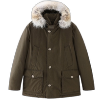 Hong Kong direct mail trendy luxury Woolrich mens Arctic removable fur parka