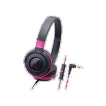 (Direct mail from Japan) Audio Technica Portable Earhook Headphones Black Pink ATH-S1