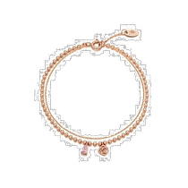 Korean direct mail ROSEMONT anklet ROSEMONT] SILVER anklet RC0321