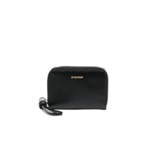Hong Kong direct mail trendy luxury Jil Sander womens logo zipper wallet J07UI000