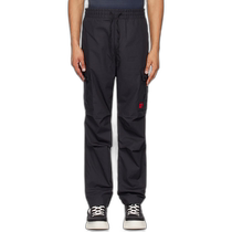 Hong Kong direct mail trendy luxury HUGO Hugo mens black Regular-Fit overalls 50493865