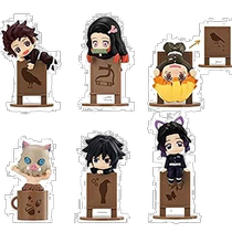 Japanese direct mail Miko Tea Friends Series Demon Slayer BOX Approximately 35mm PVC painted finished figure