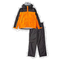 (Direct Mail from Japan) Mizuno Mens Raincoat Upper and Lower Set Fishing A2JG4A01 Orange XL