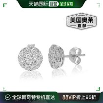 vir jewels 1 carat round lab grown diamond stud earrings in 925 sterling silver prong set 1 3 inches