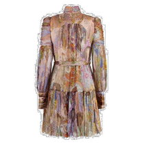 Korean direct mail ZIMMERMANN22FW mid-length dress for women 4800DKAL ZDSGPink