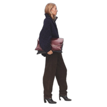 US direct mail ZARA JAPAN limited edition leather clutch 6856 410 two-color