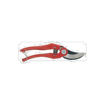 Japan direct mail BAHCO Baigu pruning scissors model P12123F durable wear-resistant and corrosion-resistant