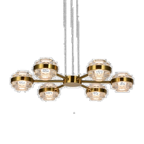 vonnMilano VAP2336AB 25 6-Light Height Adjustable Pendant L
