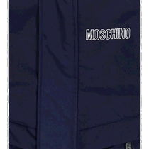 Hong Kong direct mail trendy luxury Moschino boys logo blended cotton coat childrens clothing