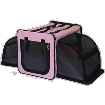 Pet Life Spacious Reversible Expandable Spacious Wire Foldable Lightweight Pet Dog Cage Cage House
