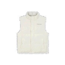 Korea Direct Mail DISCOVERY Discover Down Vest Men and Women Uniform Vest Ivory White DXDV75026 Series