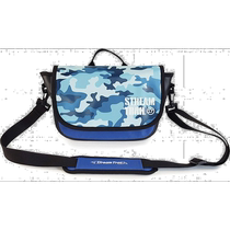 Self-operated | Stream Trail fishing gear bag clam camouflage blue