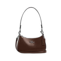 US direct mail COACH Teri mini crossbody bag made of iconic canvas CW323 silver maple