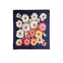 Hong Kong Direct Mail Fashion Luxury Salvatore Ferragamo Womens Anemone Print FA