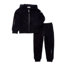 Moncler Casual Suit 2 Piece Set - Black (US Outlet) Straight Hair