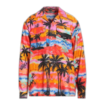 Hong Kong Direct Mail Fashionable Luxury Palm Angels Palm Angel Mens Patterned Shirt