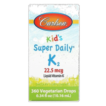 Hong Kong straight hair Carlson labs vitamin K2 drops dietary supplement liquid vitamin 10ml