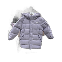 Korean direct mail NEPAKIDS] Lambskin material long cotton jacket (KJF2003)