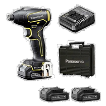 (Direct Mail from Japan) Panasonic Electric Drill Impact Drill Screwdriver with Battery Charger Storage Box L Series