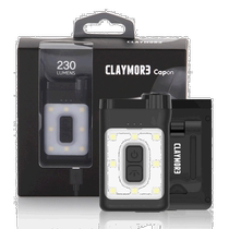 Korean direct mail CLAYMORE camping special brand headlamp 63811665A LED Cap (CLP-320BK