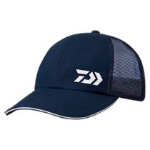 Japan Direct Mail Daiwa Cap DC-7023 Camouflage Half Mesh Cap Free Navy Blue