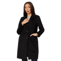 Hong Kong Direct Mail Trendy Luxury Lauren Ralph Lauren Womens SB Wool Artificial Leather Splicing Clip