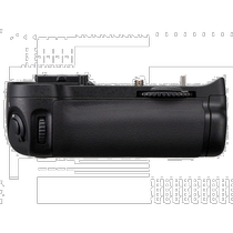 (Direct mail from Japan) Nikon multifunctional camera photography battery grip MB-D11