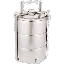 (Direct mail from Japan) Aoyoshi Qingfang CASUAL PRODUCT stainless steel portable rice bucket 12cm × 3 0
