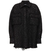 Hong Kong direct mail trendy luxury Msgm womens tweed shirt jacket