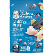 Hong Kong Hair Straightening Garbo Natural for Baby Whipped Melted Banana Apple Blueberry C
