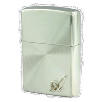(Direct mail from Japan) Zippo lighter letter engraving A silver SSP-A