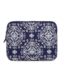 vera bradleyOutlet Cotton Laptop Case - Steel Blue Badge (USA