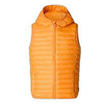 save the duck Womens Dia Hooded Tank Top (Sunshine Orange) - Sunshine Orange (USA