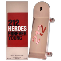 Directly mailed from the United States to Carolina Herrera212 Hero Youth Forever Women EDP Spray-80ml