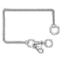 (Direct mail from Japan) VICTORINOX stainless steel trouser waist chain waist chain vertical 518 horizontal 31 thick 11mm