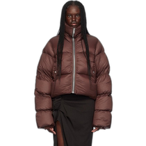 (Direct mail from the United States) rick owens womens down jacket goose down brown