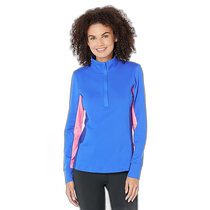 Hong Kong direct mail trendy luxury under armor womens Midlayer storm half zipper clip