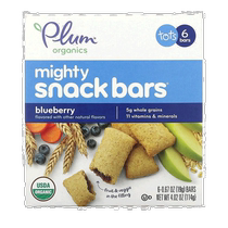 Hong Kong Straight Hair Plum Organics Snack Bars Blueberry Flavor Sweet and Delicious Snacks for Toddlers 6 Cereals