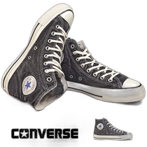 Japanese direct mail Converse sneakers All Star US Aged Denim HI mens and womens high top Ch