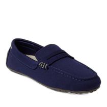 Dearfoams Womens Hazel Sport Knit Driving Loafer - Pea Coat (USA